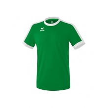 Erima Sportowa Koszulka Trikot Retro Star (100% Poliester) szmaragdowa/biała Mężczyźni